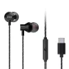 AIWA ESTM-50USB-C/BK kõrvaklapid mikrofoniga, USB-C, must