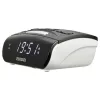 AIWA CR-15 Digitaalne FM kellraadio kahe äratusega, LED-ekraan, unetaimer - must