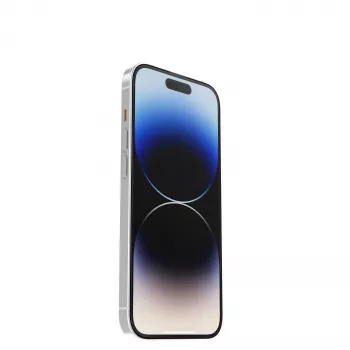 OtterBox Trusted Glass ekraanikaitse Apple iPhone 14 Pro Max jaoks - karastatud klaas, läbipaistev, 9H kõvadus, antimikroobne, oleofoobne, lihtne paigaldus koos Screen Machineiga 77-88923
