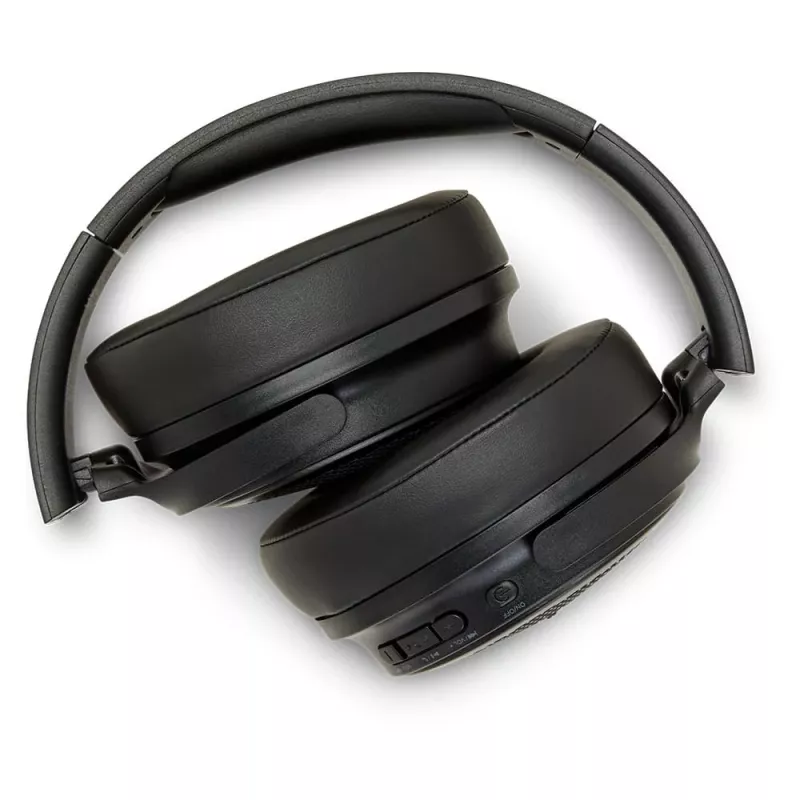 AIWA HST-250BT/BK juhtmevabad kõrvaklapid HyperBassiga, Bluetooth 5.0, IPX4, must