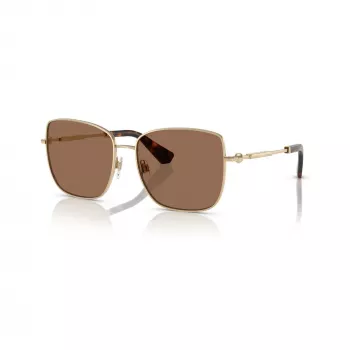 Burberry BE3158-110973 naiste päikeseprillid, Havana raam, pruunid gradientläätsed, 58/16/145 mm