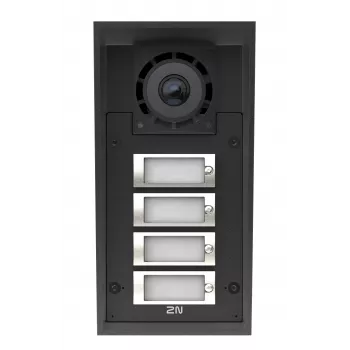 2N IP Force 2.0 IP videovalvesüsteem 4 kõnenupuga, IP69K, HD-kaamera 9151304C