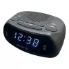 AIWA CR-09J FM kellraadio kahe äratusega, LED-ekraan, must
