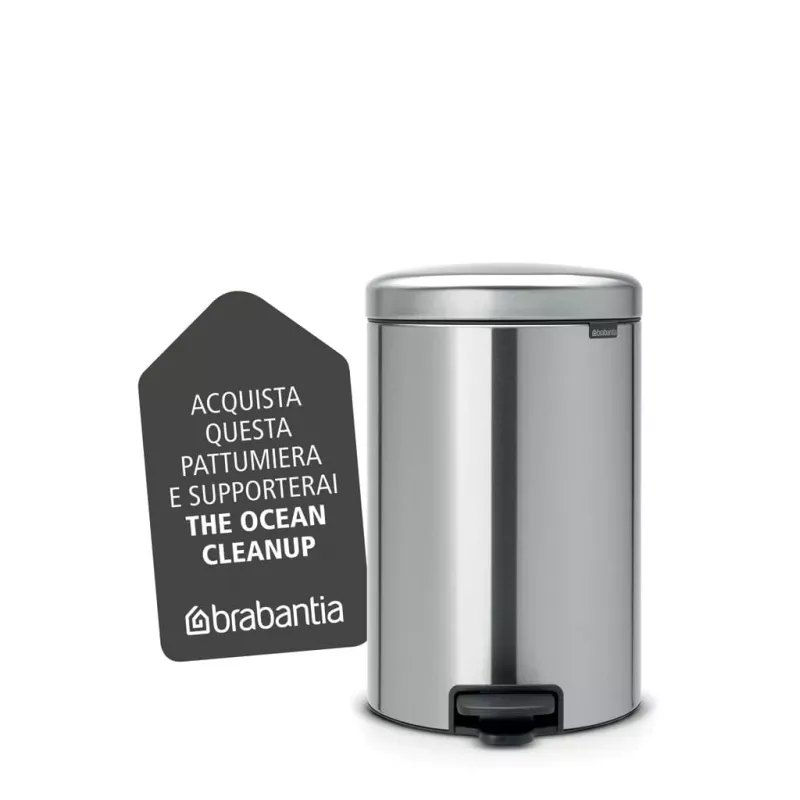 Brabantia NewIcon 20L pedaaliga prügikast, matt teras