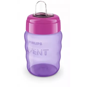 Philips AVENT Easy Sip treeningtass 9m+ 260ml silikoonist tila roosa