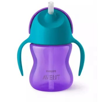 Philips Avent painduva kõrrega tops 200 ml, 9m+, lilla