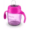 Philips AVENT Easy Sip treeningtass käepidemetega, 6M+, 200 ml, silikoonist tila, roosa