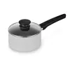 Brabantia Indu+ kastrul 16 cm kleepumatu, 1,5 L, induktsioon, must