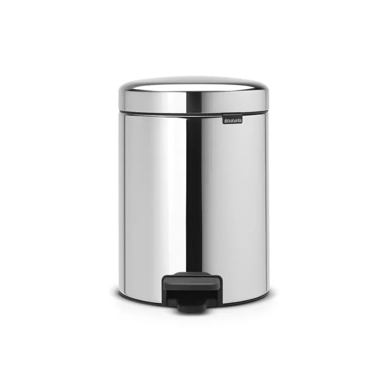 Brabantia NewIcon 5L pedaaliga prügikast Brilliant Steel