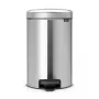 Brabantia NewIcon Pedaali Prügikast 12L Matt Steel