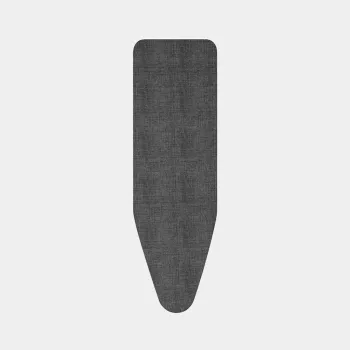 Brabantia triikimislaua kate Denim Black, suurus B, 124x38 cm, 8 mm polsterdus