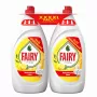FAIRY sidruni nõudepesuvahend kahepakk, 2 x 1350 ml