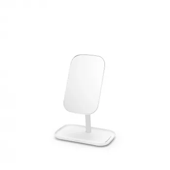 BRABANTIA ReNew seinapeegel koos hoiualusega, valge