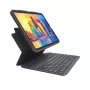 ZAGG klaviatuurikate iPad Air/Pro 11 jaoks - Bluetooth, taustvalgustus, eemaldatav, must