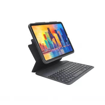 ZAGG klaviatuurikate iPad Air/Pro 11 jaoks - Bluetooth, taustvalgustus, eemaldatav, must