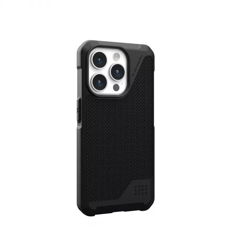 UAG Metropolis LT Magsafe ümbris iPhone 15 Pro jaoks - aramiidkiud, must