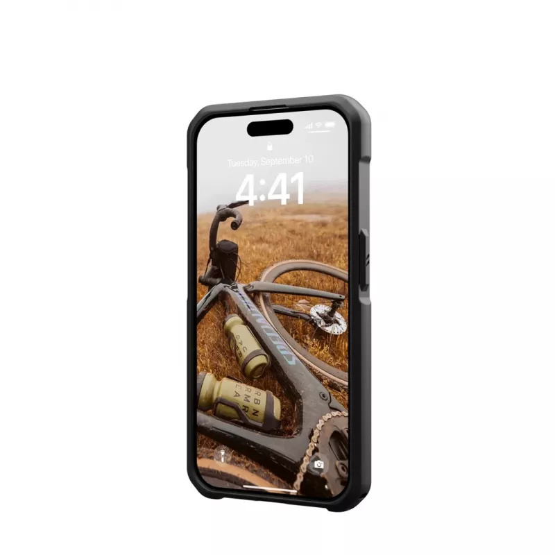 UAG Metropolis LT Magsafe ümbris iPhone 15 Pro jaoks - aramiidkiud, must