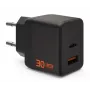 UAG Urban Armor Gear SRGE GaN seinatavalaadija 30W PD USB-C/USB-A must 9B443511V4040