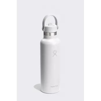 Hydro Flask 21 Oz Standard Flex Straw Cap (621 ml) - Valge