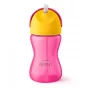 Philips Avent kõrrejoodik painduva kõrrega, 300 ml, 12m+, roosa