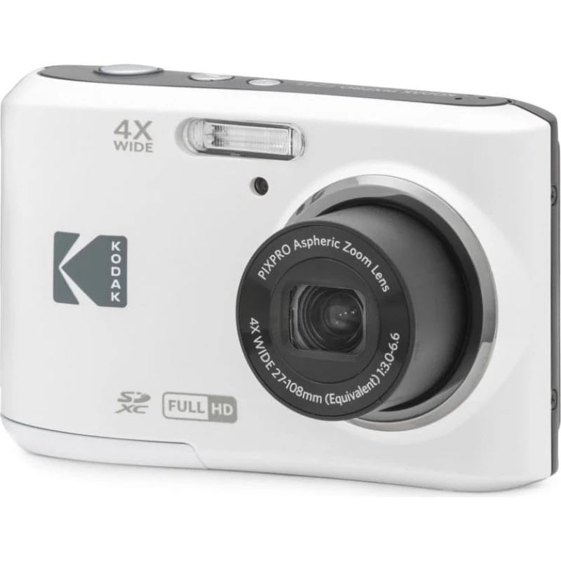 Kodak PIXPRO FZ45 valge digikaamera