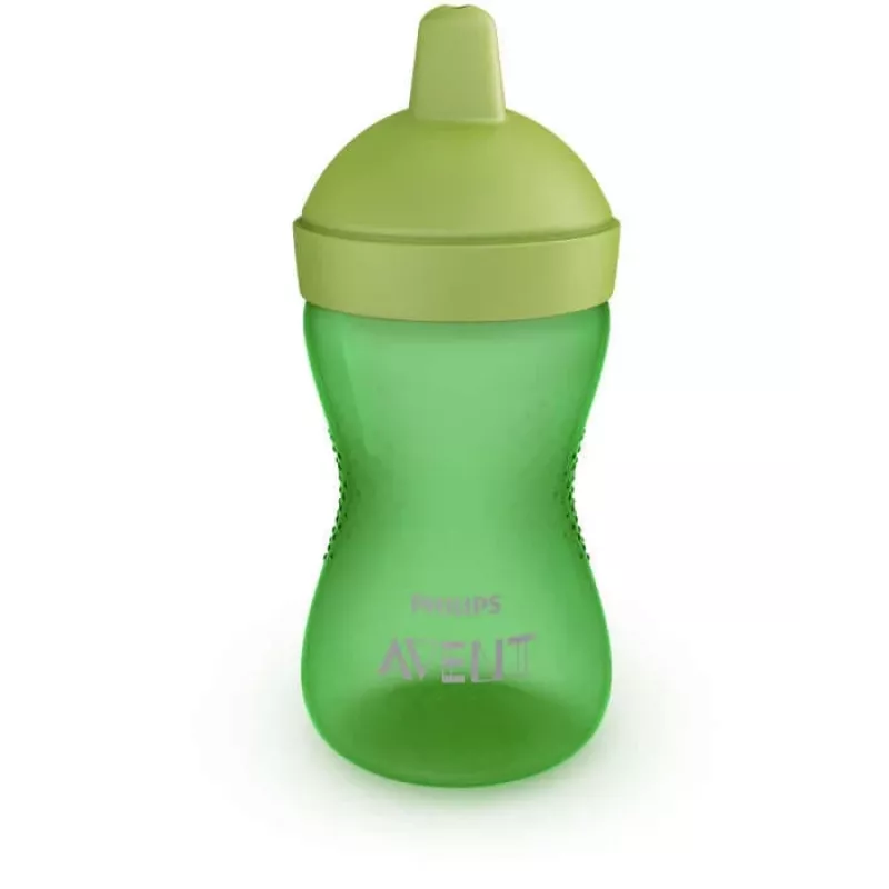 Philips AVENT My Grippy treeningtass kõva joogiotstaga 300 ml, 18M+, roheline