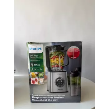 Philips 1400W vaakumblender HR3756/00-B koos 2L kannu ja 0,6L joogitopsiga