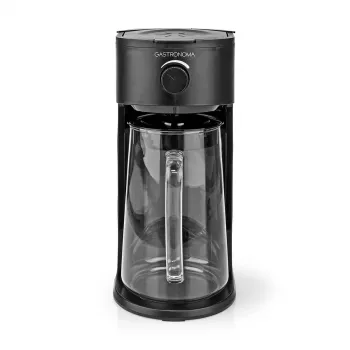 Gastronoma 18100004 jääkohvi- ja teemasin, 2,5 L, 1500 W, must/roostevaba teras