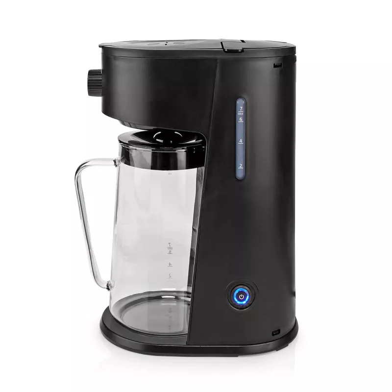 Gastronoma 18100004 jääkohvi- ja teemasin, 2,5 L, 1500 W, must/roostevaba teras