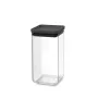 Brabantia Make & Take ristkülikukujuline toiduhoidja 1,6 L tumehall