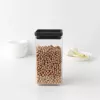 Brabantia Make & Take ristkülikukujuline toiduhoidja 1,6 L tumehall