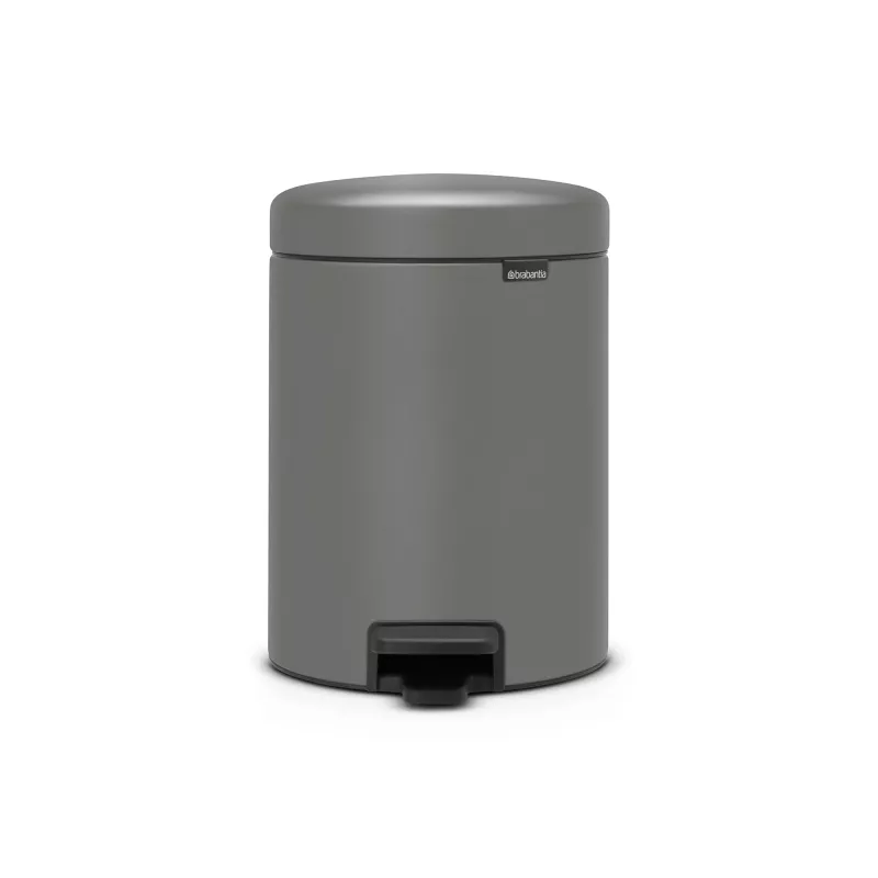Brabantia NewIcon 5L pedaaliga prügikast, mineraalbetoonhall