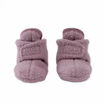 Lodger Slipper Teddy beebisussid, roosa, 6-12 kuud, libisemiskindel tald, fliis