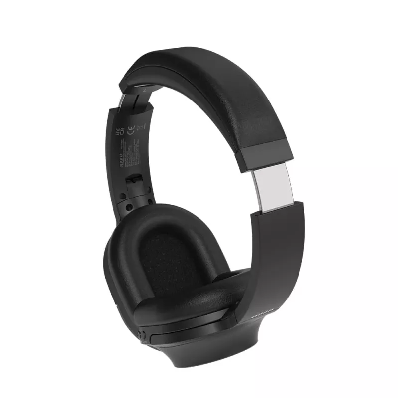 AIWA HST-220BT kõrvapealsed juhtmevabad Bluetooth-klapid, mustad