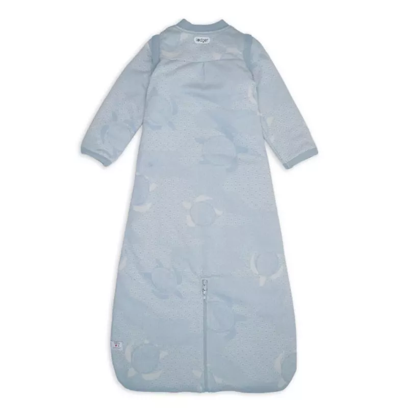 Lodger Hopper Matcha Turtle beebi magamiskott eemaldatavate varrukatega, Blue Fogg, 68/80