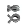 Lodger Clip Swaddler klambrid puuvillase mähkimistekile (2 tk), Carbon
