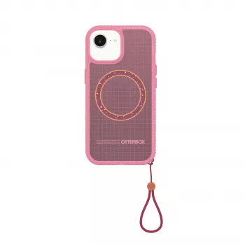 OtterBox Sole Series tagakate Xtra Hot Pink iPhone 13/14/15/16e jaoks, MagSafe ühilduv