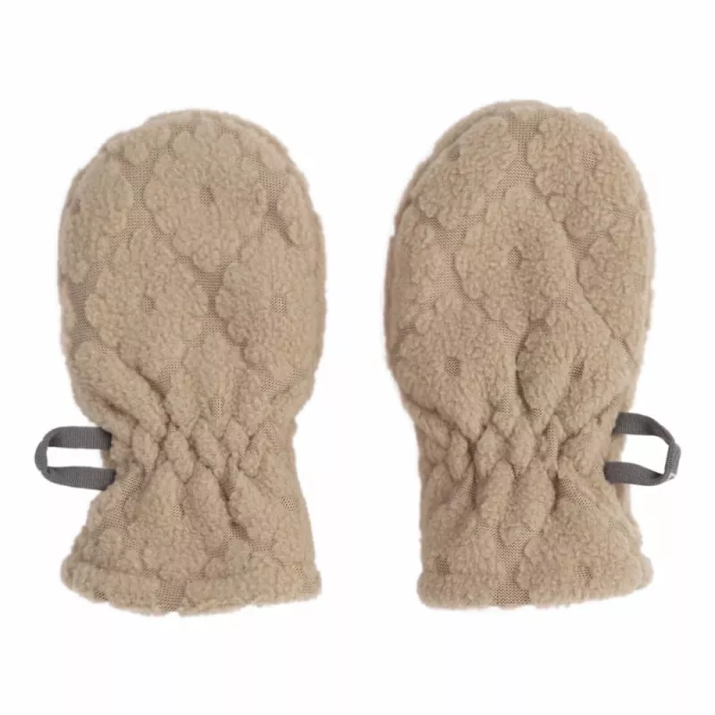 Lodger Mittens Folklore fliisist beebikindad, beež, 12-24 kuud