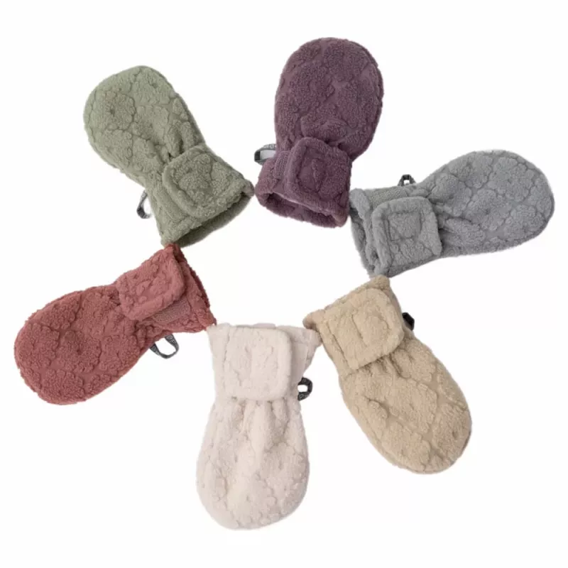 Lodger Mittens Folklore fliisist beebikindad, beež, 12-24 kuud
