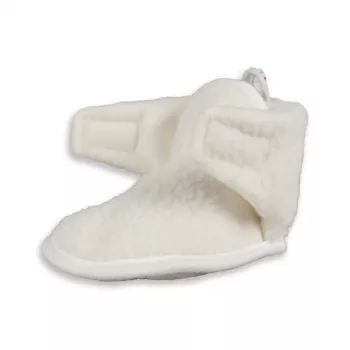 Lodger Slipper Teddy beebi sussid Cloud Dancer 6-12m
