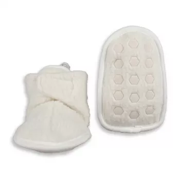 Lodger Slipper Teddy beebi sussid Cloud Dancer 6-12m