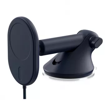 iOttie Velox Magnetic Wireless Charger armatuurlaua ja esiklaasi kinnitus - 7,5W Qi kiirlaadimine, MagSafe ühilduv, must