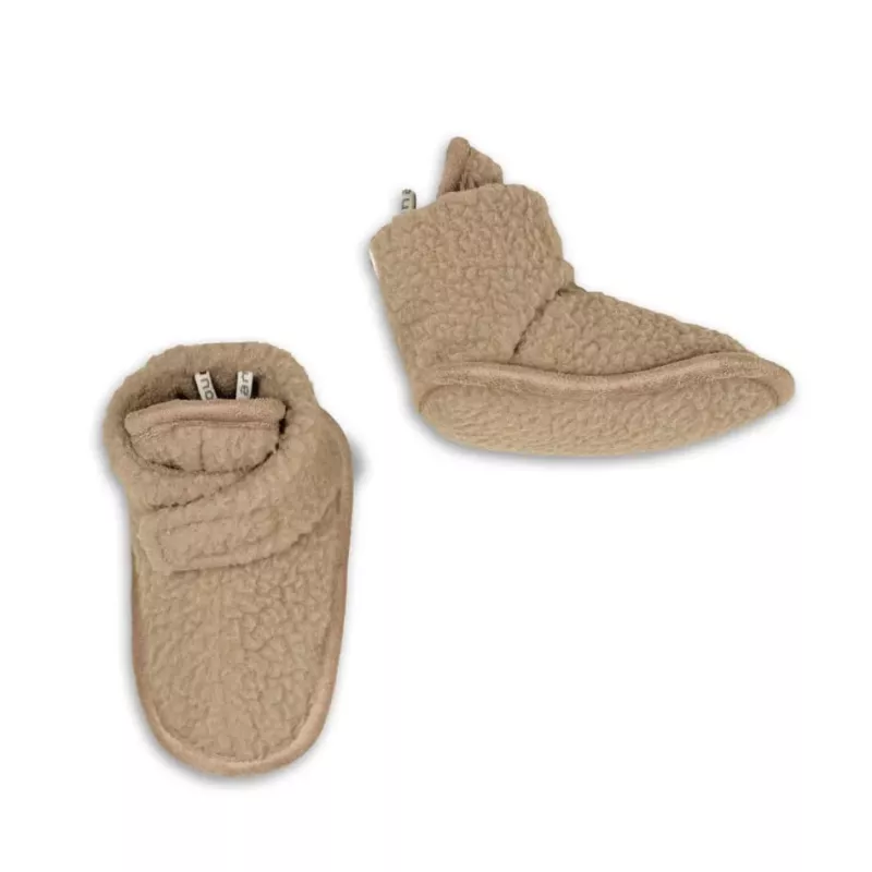 Lodger Teddy beebi sussid, beež, 12-18 kuud, libisemiskindel tald, pehme fliis