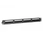 DS-IT CAT 6 UTP võrgu patch-paneel, 19 inch, 24-porti DS-Patch6-24UTP
