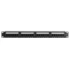 DS-IT CAT 6 UTP võrgu patch-paneel, 19 inch, 24-porti DS-Patch6-24UTP