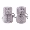Lodger Slipper Merino villased beebipapud, Stone, 0-6 kuud