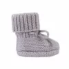 Lodger Slipper Merino villased beebipapud, Stone, 0-6 kuud