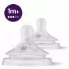 Philips Avent Natural Response silikoonist luttid keskmise vooluga 1M+ (2 pakk)