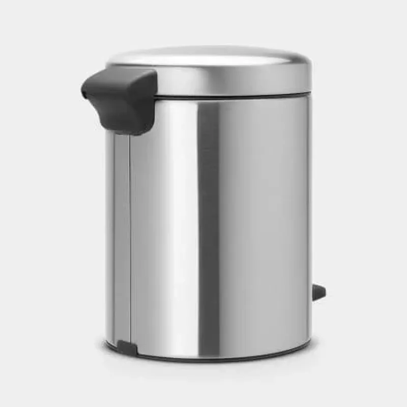 Brabantia NewIcon 5-liitrine pedaaliga prügikast, matt teras