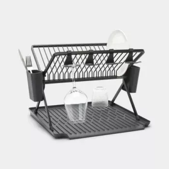 Brabantia kokkupandav nõudepesualus, suur, tumehall